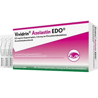 Abbildung von Vividrin Azelastin EDO Akuthilfe bei Heuschnupfen und Allergien 20X0,6 ml