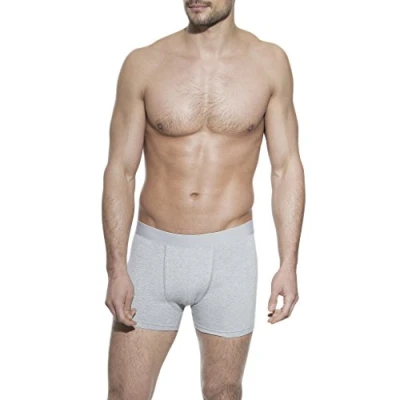 Abbildung von Bread &amp; Boxers 3 PACK Panties, Herren, Größe: Small, Grey melange