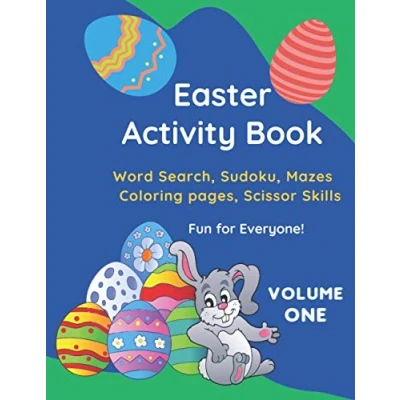 Abbildung von Easter Activity Book: Word search, Sudoku, Mazes, Coloring pages, Scissor skills: Fun for everyone!