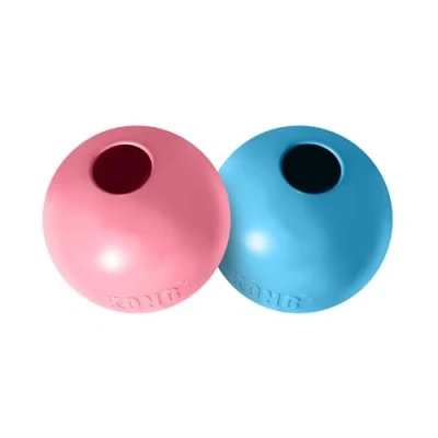 Abbildung von Welpenball mit Loch klein (Durchmesser 6 cm) Kong