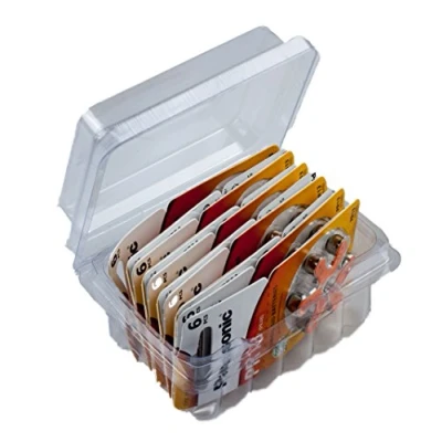 Abbildung von wns emg world Big Box Pack Hörgerätebatterien Typ 13 Zinc Air P13 PR48 ZL2, 60 Stück