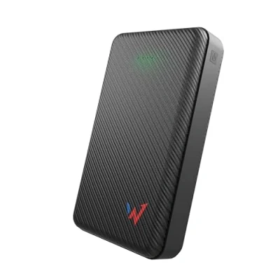 Abbildung von W Onder Full Power Externer Akku Powerbank 20000mAh 1 USB A Port &amp; C Kompatibel mit iPhone, Samsung, Huawei, Xiaomi und Anderen Micro Kabel im Lieferumfang enthalten