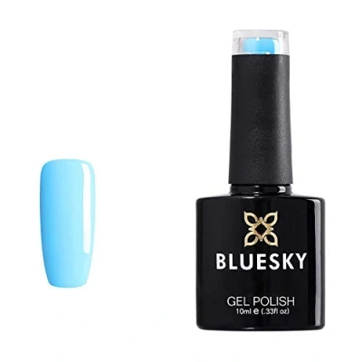 Abbildung von Bluesky Gel Polish, Pacific Blue, Neon19, auflösbarer Nagellack, 10 ml
