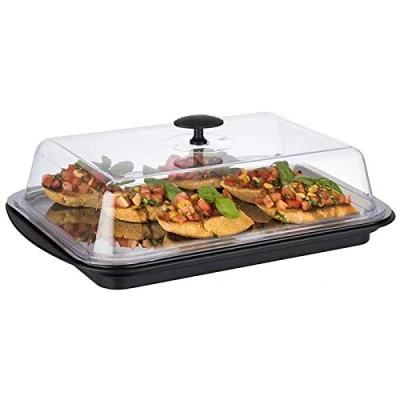 Abbildung von APS Buffet Vitrine &quot;Thermo Tablett&quot;, (Set, 1 tlg.), mit Haube, 43x29 cm, inkl. Kühlakkus