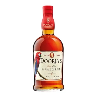 Abbildung von Doorly&#039;s Barbados XO Premium Rum 700 ml 43% Vol. In Olorosso Sherryfässern gereift Aromen vom Eichenfass, braunem Zucker &amp; Früchten Mehrfach ausgezeichnet als Producer of the year