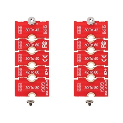 Abbildung von Fegtrty 2 Stück M2 M2PLUS NGFF NVME M.2 Extended Transfer 2230, 2242, 2260, 2280 Aircraft Change Long Size U.2 M3 M.3 SSD 24BB