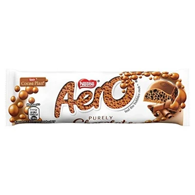 Abbildung von Aero Bubbly Luftschokolade Riegel 36g Einzelpackung