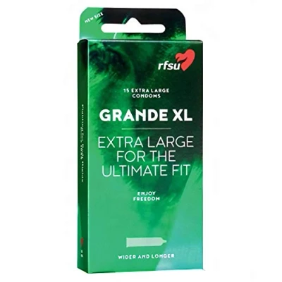 Abbildung von RFSU «Grande XL» (Extra Large) supergroße Kondome (15 Kondome) 15 St