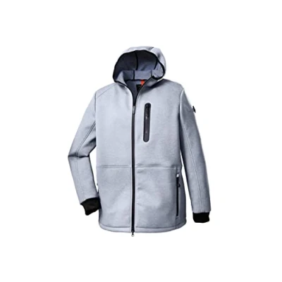 Abbildung von STOY Herren Scuba Jacke mit Kapuze STW 20 MN JCKT, graumelange, 6XL, 38745 000