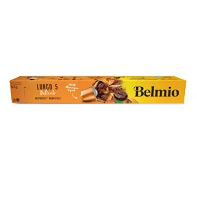 Abbildung von Belmio lungo delicato kaffee 10 kapseln 541515031261