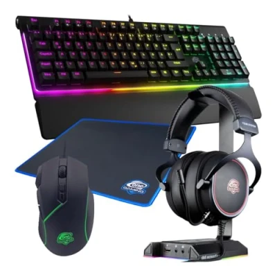 Abbildung von ONE GAMING Ultimate Bundle 02 Tastatur , Maus und Mauspad Set