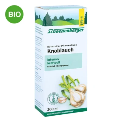 Abbildung von Schoenenberger Naturreiner Pflanzentrunk Knoblauch