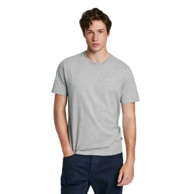 Abbildung von Pepe Jeans Connor Tshirt basic, Herren, Größe: Large, Marl grey