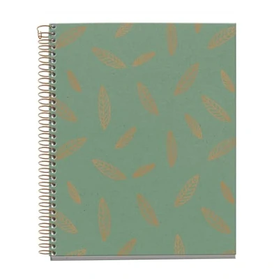 Abbildung von Miquelrius Notebook A5 (148 x 210 mm), horizontale Streifen 7 mm, 120 Blatt 70 g/m², Kartoneinband mit Kupferdetails, 4 farbige Streifen, Kupferspirale, Kollektion Feeling Mallorca, Blätter