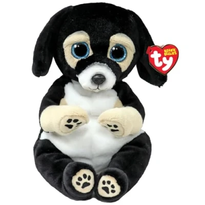 Abbildung von TY Ranger Hund Beanie Bellies Medium 24cm Quetschbare Baby Weiche Pluschtiere Sammelbares Kuscheliges Stofftier