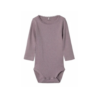 Abbildung von Name it baby Damen Nbfkab Ls Body Noos, Elderberry, numeric_86
