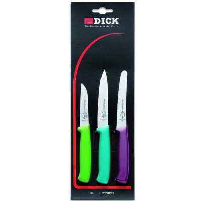 Abbildung von F. DICK Messer Set Küchenmesser 3er ProDynamic Allzweckmesser Wellenschliff
