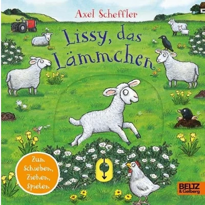 Abbildung von Lissy, das Lämmchen: Pappbilderbuch zum Ziehen, Schieben, Spielen