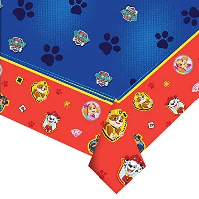 Abbildung von Amscan Hängedekoration &#039;Paw Patrol&#039; Kunststoff Tischdecke 120 x 18