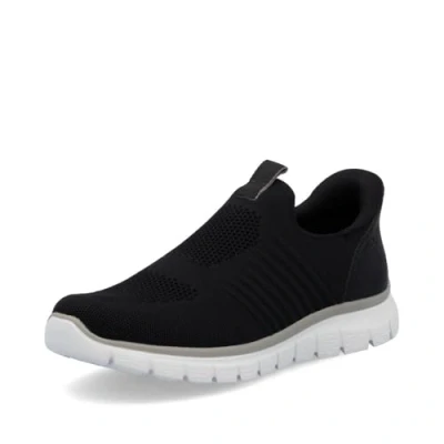Abbildung von Rieker Basket Namur Slipper, Herren, Größe: 40, Noir Schuhe