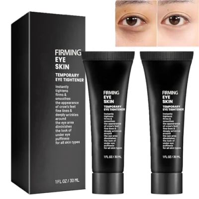 Abbildung von WEST MONTH Sofort straffende Augencreme, Augencreme für unter die Augen, zur Straffung der Augenpartie, gegen feine Linien, reduziert Schwellungen und Augenringe (2pcs)