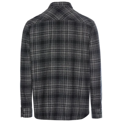 Abbildung von camel active MIT Karomuster Hemd, Herren, Größe: Small, Rock grey