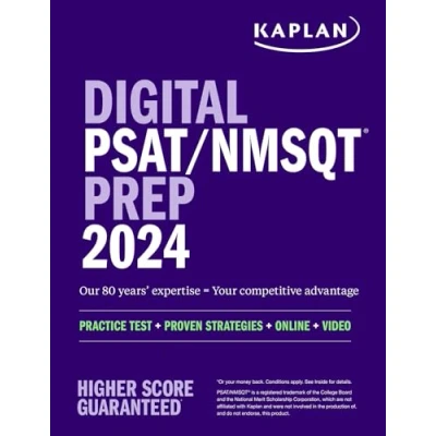 Abbildung von Digital PSAT/NMSQT Prep 2024 with 1 Full Length Practice Test, Questions, and Quizzes (Kaplan Test Prep)