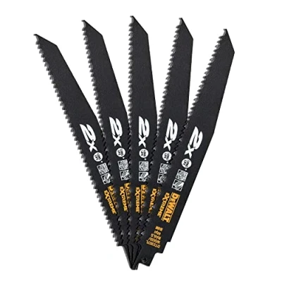 Abbildung von DeWALT DT2307L QZ, Stichsägeblatt, Holz, Hartstahl (HCS), Schwarz, Gelb, 4,2 mm, 22,8 cm