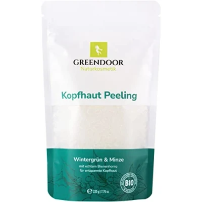 Abbildung von GREENDOOR Kopfhautpeeling Wintergrün Pfefferminze