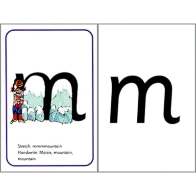 Abbildung von READ WRITE INC Phonics Teaching Sounds Set 1 Speed Cards (small) Single (NC PHONICS)