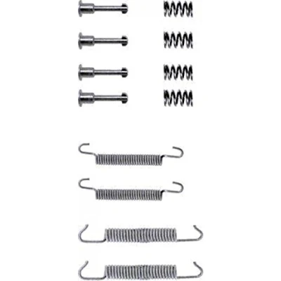Abbildung von TEXTAR 97003100 Zubehörsatz, Feststellbremsbacken BMW: 3 Cabrio, Limousine, X1