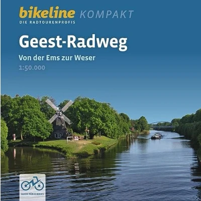 Abbildung von Geest Radweg: Von der Ems zur Weser, 1:50.000, 180 km, GPS Tracks Download, Live Update (bikeline Radtourenbuch kompakt)