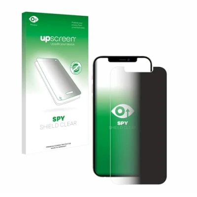Abbildung von upscreen Anti Spy Blickschutzfolie für Apple iPhone 12/12 Pro Privacy Screen Displayschutz Folie [Sichtschutz, Blaulichtfilter]