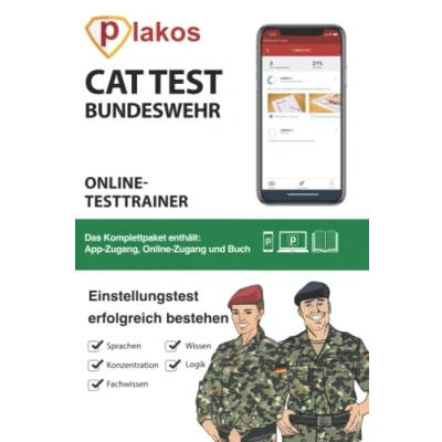 Abbildung von CAT Test Bundeswehr Online Testtrainer: Die perfekte Vorbereitung auf den Einstellungstest