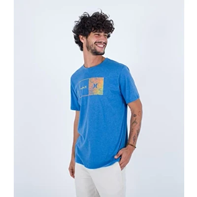 Abbildung von Hurley Herren Evd Halfer Gradient S/S Tshirt, Meerblick, S
