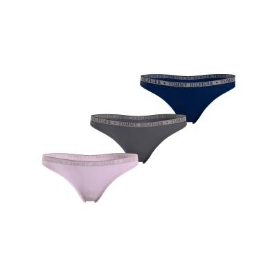Abbildung von Tommy Hilfiger Underwear Slip &quot;LACE 3P THONG (EXT SIZES)&quot;, (Packung, 3er Pack), mit Logobund