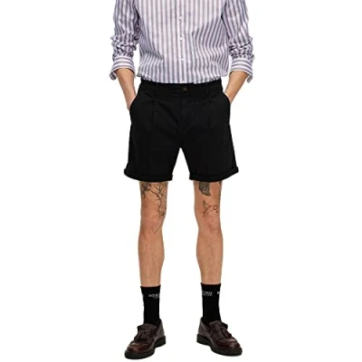 Abbildung von SELECTED HOMME Herren Slhcomfort gabriel Shorts W Noos, Schwarz, XL