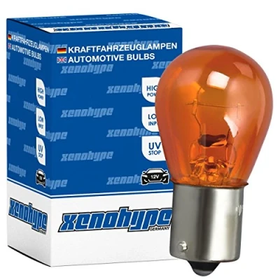 Abbildung von XENOHYPE 4x PY21W Premium BAU15s 12 V 21 Watt Kugellampe Blinkerlampe