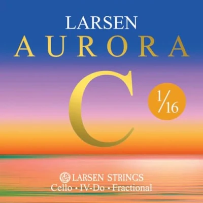 Abbildung von Larsen Aurora Cello Saiten Medium C 1/16