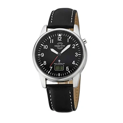 Abbildung von MASTER TIME Funkuhr Basic, MTGA 10715 61L, Armbanduhr, Quarzuhr, Herrenuhr, Datum