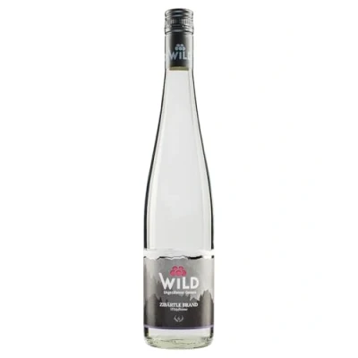 Abbildung von Brennerei Wild, Zibärtle Wildpflaumenbrand, Herb süßer Geschmack, 40% Vol., Leicht Zimtig mit Mandelnuancen, Premium Qualität, Made in Germany