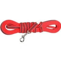 Abbildung von Julius K9 C&amp;amp G Leine,rot/grau,14mm/5m,mit Griff,max 30kg