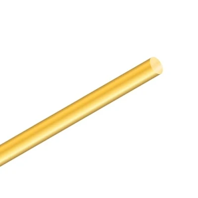 Abbildung von 8mm Messing Stange,iMeistek 350mm Länge Massiv Rundstange für Drehbank Bar Stock,RC Modelle DIY Crafts