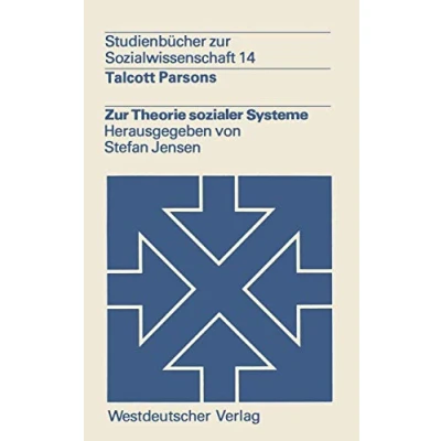 Abbildung von zur Theorie sozialer Systeme (Studienbücher Sozialwissenschaft, 14, Band 14)