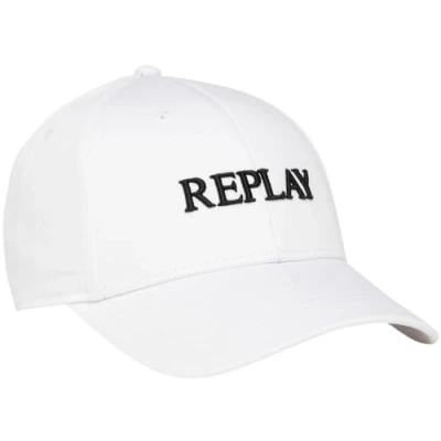 Abbildung von Replay Baseball Cap &quot;COMPONENTE NATURALE&quot;, mit Logo Stickerei