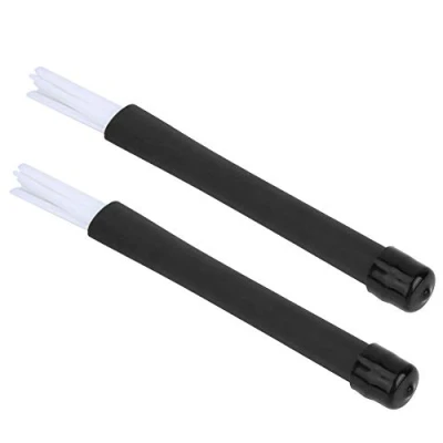 Abbildung von Versenkbare Schlagzeugbesen, Jazz Drum Brushes Nylon Stick Percussion instrument Zubeh?rPercussion Playing accessories Musical