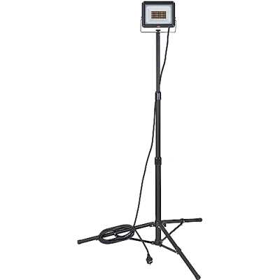 Abbildung von Brennenstuhl LED Baustrahler &quot;JARO 7060 T&quot;, Leuchtmittel Modul fest integriert, superhelle LEDs, Stativ aus stabilem, pulverbeschichtetem Stahlrohr