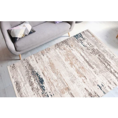 Abbildung von Teppich Grau / Blau 160cm x 230cm