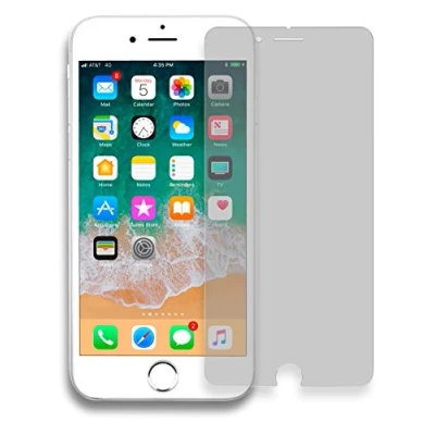 Abbildung von MyGadget Schutzfolie [Matt] kompatibel mit Apple iPhone 6 6s 7 8 SE 2020 2022 Folie Entspiegelt Panzerfolie 9H Full Screen Displayschutzfolie Glasfolie
