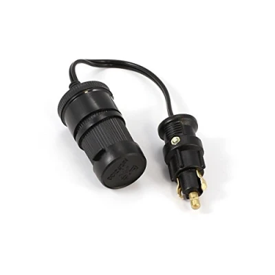 Abbildung von All Ride Verlängerungskabel mit Stecker, 12 V / 24 V, 871125228932, Schwarz (Schwarz)